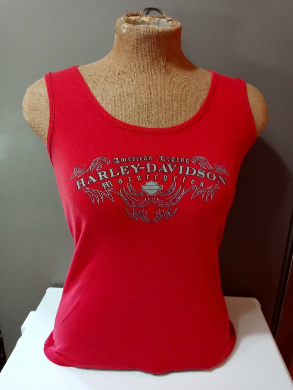 Harley-Davidson Red Tank Top Dealership Tank